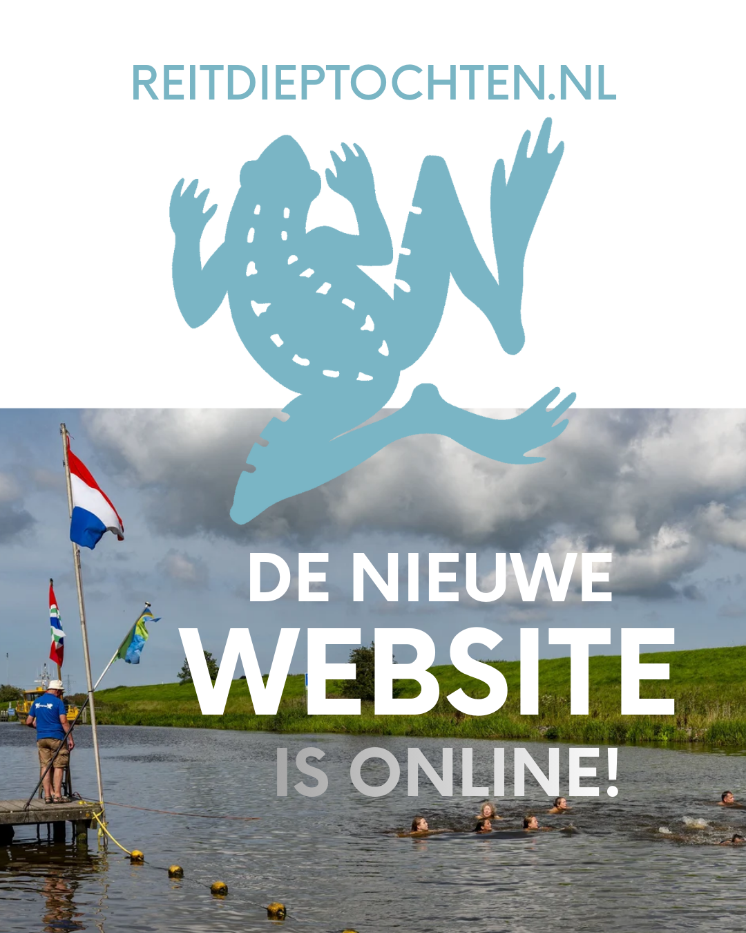 Nieuwe website Reitdieptochten.nl online