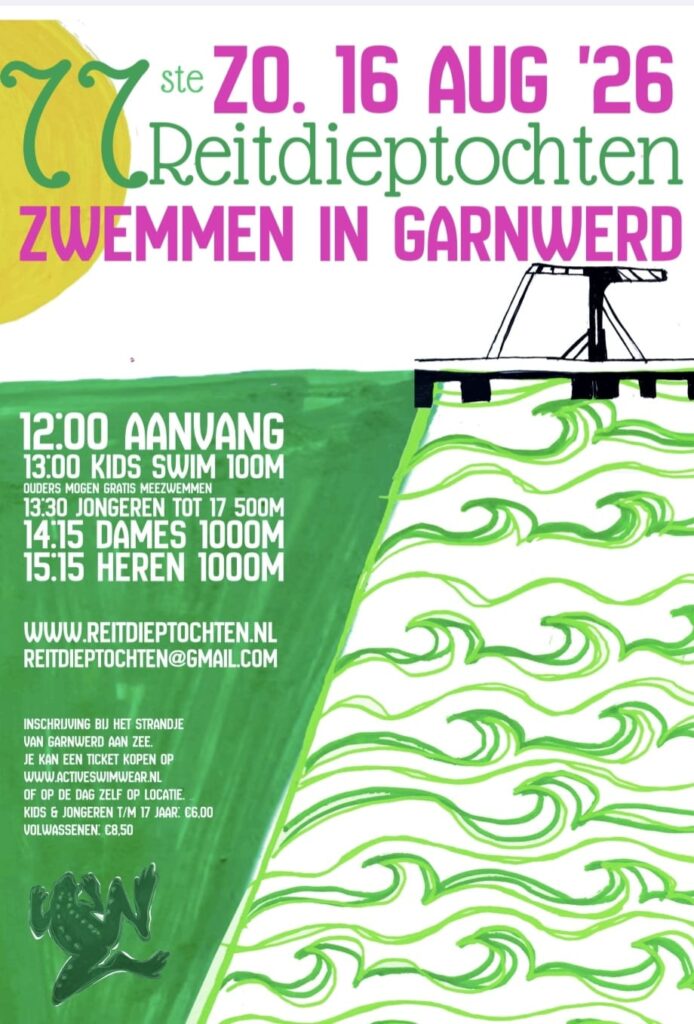 Flyer 77e Reitdieptochten Garnwerd 2026